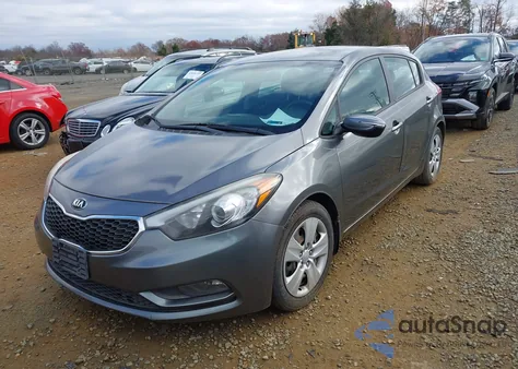 2016 Kia Forte Lx from USA, damaged, VIN KNAFK5A87G5637886